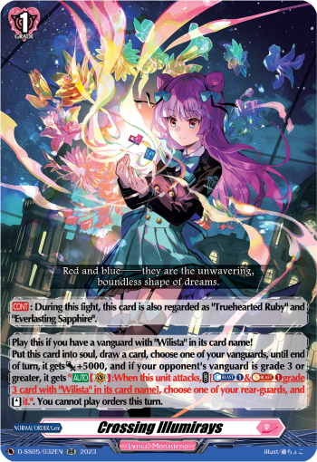 (032) Cardfight Vanguard Festival Booster 2023 Single: Crossing Illumirays [D-Format]  Double Rare