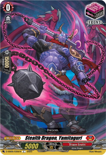 (035) Cardfight Vanguard Festival Booster 2023 Single: Stealth Dragon, Yamitaguri [D-Format]  Common