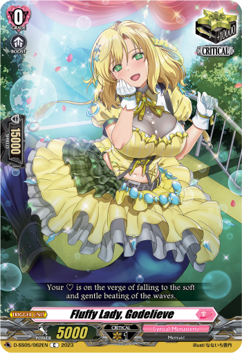 (062) Cardfight Vanguard Festival Booster 2023 Single: Fluffy Lady, Godelieve [D-Format]  Common