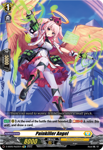 (Re22) Cardfight Vanguard Festival Booster 2023 Single: Painkiller Angel [D Format]  Feature Rare