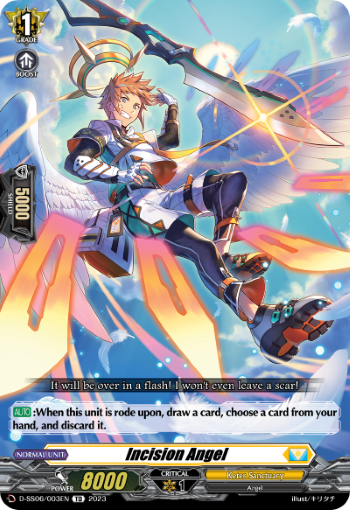 (003) Cardfight Vanguard Stand Up Deckset Gramgrace Single: Incision Angel [D-Format]  Trial Deck
