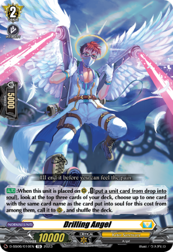 (010) Cardfight Vanguard Stand Up Deckset Gramgrace Single: Drilling Angel [D Format]  Trial Deck