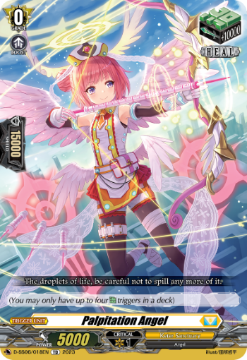 (018) Cardfight Vanguard Stand Up Deckset Gramgrace Single: Palpitation Angel [D Format]  Trial Deck