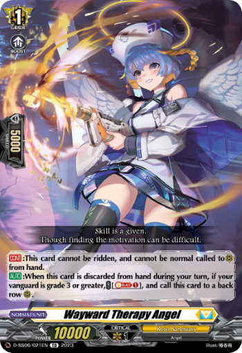 (021) Cardfight Vanguard Stand Up Deckset Gramgrace Single: Wayward Therapy Angel [D Format]  Trial Deck