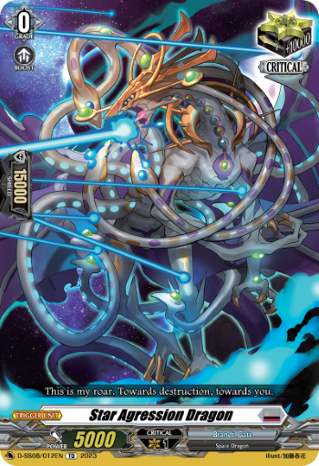 (012) Cardfight Vanguard Stand Up Deckset Orfist Single: Star Agression Dragon [D Format]  Trial Deck