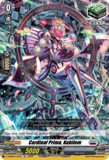 (015) Cardfight Vanguard Stand Up Deckset Orfist Single: Cardinal Prima, Nabilem [D Format]  Trial Deck
