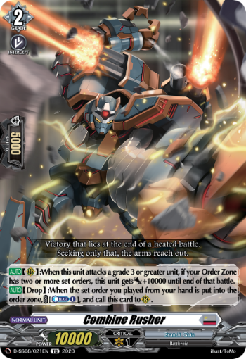 (021) Cardfight Vanguard Stand Up Deckset Orfist Single: Combine Rusher [D Format]  Trial Deck