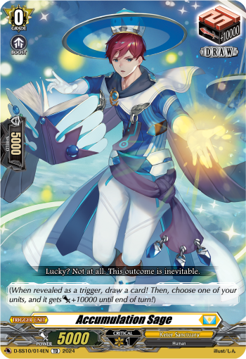 (014) Cardfight Vanguard Stride Deckset: Luard Single: Accumulation Sage [D-Format]  Trial Deck