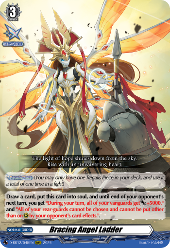 (045) Cardfight Vanguard Triple Drive Booster Single: Bracing Angel Ladder [D-Format]  Triple Rare