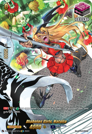 (SIR21) Cardfight Vanguard Triple Drive Booster Single: Diabolos Girls, Natalia [D Format] (V.2 - Feature Rare)  Feature Rare