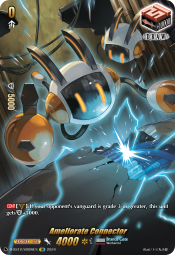 (SIR26) Cardfight Vanguard Triple Drive Booster Single: Ameliorate Connector [D Format] (V.2 - Feature Rare)  Feature Rare