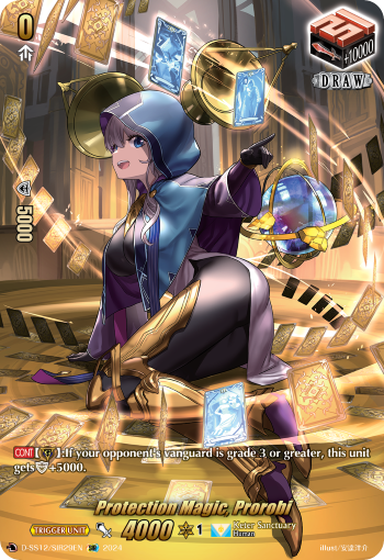 (SIR29) Cardfight Vanguard Triple Drive Booster Single: Protection Magic, Prorobi [D Format] (V.2 - Feature Rare)  Feature Rare