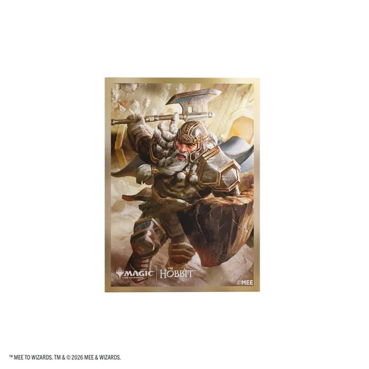 Gamegenic: Magic the Gathering (MTG): The Hobbit: Premium Art Sleeves: Thorin, Mountain-King