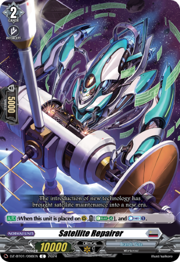 (098) Cardfight Vanguard Fated Clash Single: Satellite Repairer [D-Format]  Common