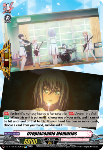 (EX10) Cardfight Vanguard Fated Clash Single: Irreplaceable Memories [D-Format] (V.1 - Feature Rare)  Feature Rare