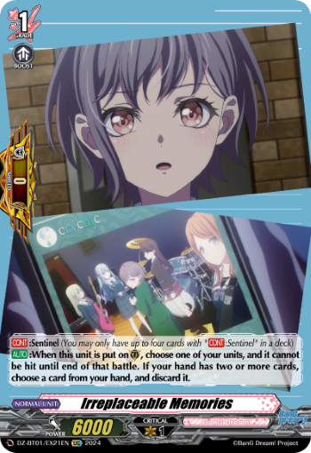 (EX21) Cardfight Vanguard Fated Clash Single: Irreplaceable Memories [D-Format] (V.2 - Feature Rare)  Feature Rare