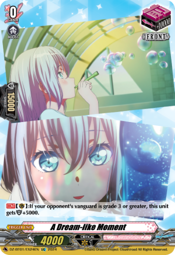 (EX24) Cardfight Vanguard Fated Clash Single: A Dream-like Moment [D-Format] (V.1 - Feature Rare)  Feature Rare