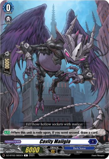 (085) Cardfight Vanguard Illusionless Strife Single: Cavity Maligia [D-Format]  Common