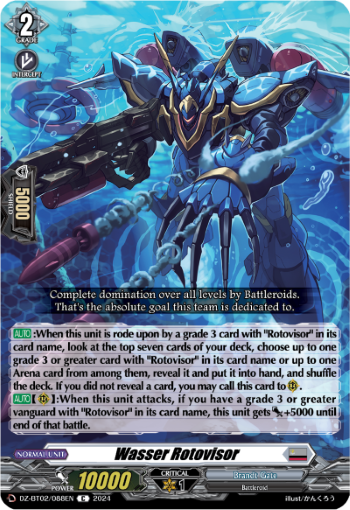 (088) Cardfight Vanguard Illusionless Strife Single: Wasser Rotovisor [D-Format]  Common