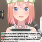 (EX23) Cardfight Vanguard Illusionless Strife Single: The Bride's Letter, Yotsuba Nakano [D-Format]  Special EX