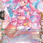 (FFR17) Cardfight Vanguard Illusionless Strife Single: Loving Pink, Francette [D-Format] (V.2 - Double Frame Rare)  Double Frame Rare
