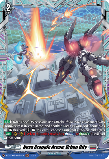 (FR24) Cardfight Vanguard Illusionless Strife Single: Nova Grapple Arena: Urban City [D-Format] (V.2 - Frame Rare)  Frame Rare