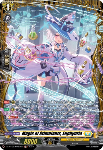 (FR27) Cardfight Vanguard Illusionless Strife Single: Magic of Stimulants, Euphyuria [D-Format] (V.2 - Frame Rare)  Frame Rare