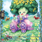 (FR34) Cardfight Vanguard Illusionless Strife Single: Friendly Broccolly [D-Format] (V.2 - Frame Rare)  Frame Rare