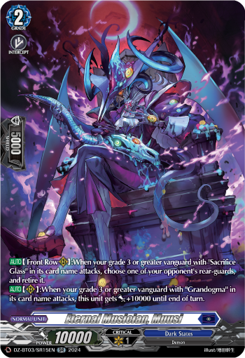 (SR15) Cardfight Vanguard Dimensional Transcendence Single: Eternal Musician, Muusi [D-Format] (V.3 - Silver Rare)  Silver Rare