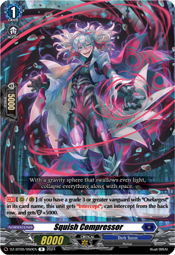 (050) Cardfight Vanguard Omniscient Awakening Single: Squish Compressor [D-Format] (V.1 - Rare)  Rare