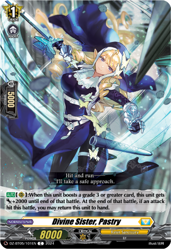 (101) Cardfight Vanguard Omniscient Awakening Single: Divine Sister, Pastry [D-Format]  Common