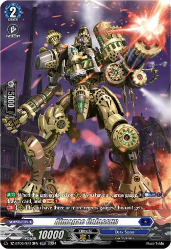 (SR13) Cardfight Vanguard Omniscient Awakening Single: Almanac Colossus [D-Format] (V.3 - Silver Rare)  Silver Rare