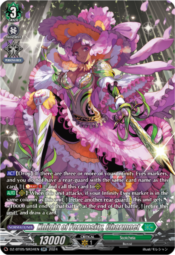 (SR34) Cardfight Vanguard Omniscient Awakening Single: Knight of Formosity, Charmnet [D-Format] (V.3 - Silver Rare)  Silver Rare