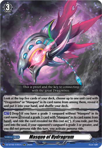(045) Cardfight Vanguard Generation Dragenesis Single: Masque of Hydragrum [D Format]  Double Rare