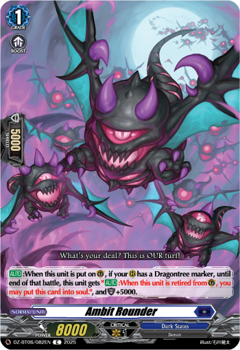 (082) Cardfight Vanguard Generation Dragenesis Single: Ambit Rounder [D-Format]  Common