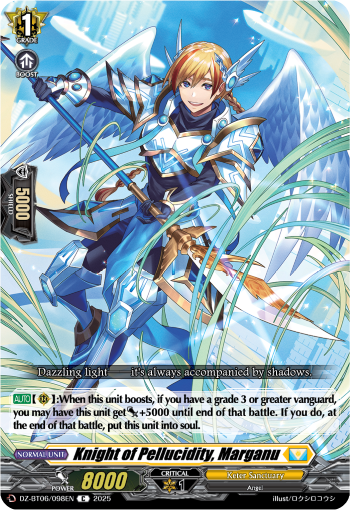 (098) Cardfight Vanguard Generation Dragenesis Single: Knight of Pellucidity, Marganu [D-Format]  Common