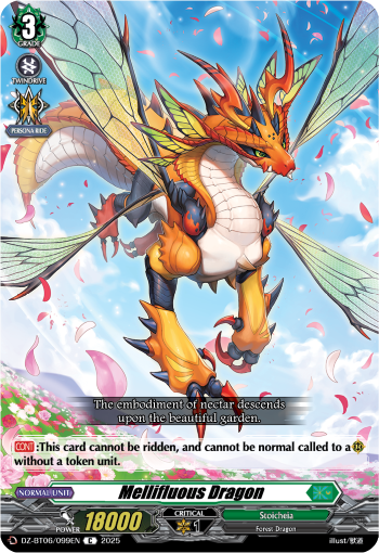 (099) Cardfight Vanguard Generation Dragenesis Single: Mellifluous Dragon [D-Format]  Common