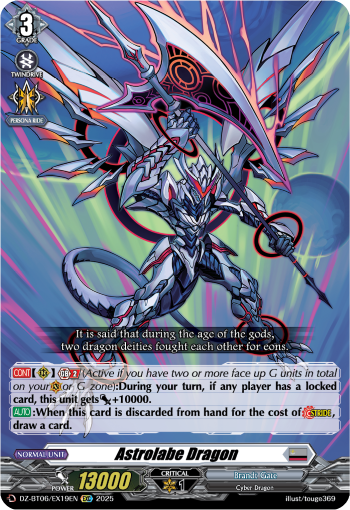 (EX19) Cardfight Vanguard Generation Dragenesis Single: Astrolabe Dragon [D Format]  Special EX