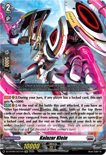 (EX21) Cardfight Vanguard Generation Dragenesis Single: Kaluzar Klein [D Format]  Special EX