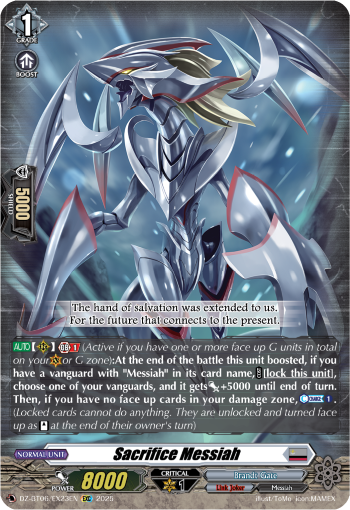 (EX23) Cardfight Vanguard Generation Dragenesis Single: Sacrifice Messiah [D Format]  Special EX