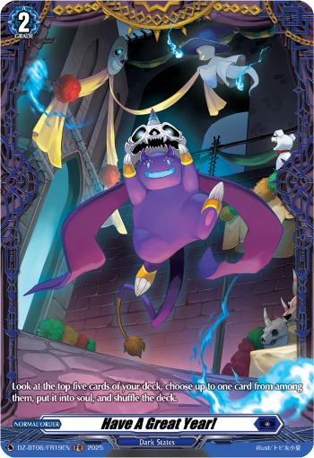 (FR19) Cardfight Vanguard Generation Dragenesis Single: Have A Great Year! [D-Format] (V.2 - Frame Rare)  Frame Rare