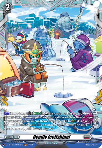 (FR29) Cardfight Vanguard Generation Dragenesis Single: Deadly Icefishing! [D-Format] (V.2 - Frame Rare)  Frame Rare