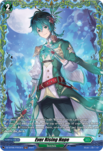 (FR43) Cardfight Vanguard Generation Dragenesis Single: Ever Rising Hope [D-Format] (V.2 - Frame Rare)  Frame Rare