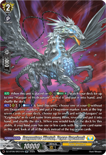 (SR31) Cardfight Vanguard Generation Dragenesis Single: Dragontree Wretch, Pegas Dyeshach [D-Format] (V.3 - Silver Rare)  Silver Rare