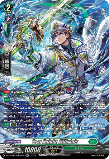 (SR38) Cardfight Vanguard Generation Dragenesis Single: Tear Knight, Eilikrinis [D-Format] (V.3 - Silver Rare)  Silver Rare