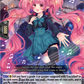 (093) Cardfight Vanguard Moon Fangs & Cerulean Blaze Single: Shining Song in the Night Skies, Coprni [D-Format] (V.1 - Rare)  Rare
