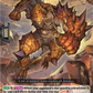 (098) Cardfight Vanguard Moon Fangs & Cerulean Blaze Single: Cragblow Dragon [D-Format]  Common