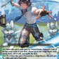 (129) Cardfight Vanguard Moon Fangs & Cerulean Blaze Single: Hound Raiser, Isumi [D-Format]  Common