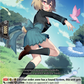 (146) Cardfight Vanguard Moon Fangs & Cerulean Blaze Single: Spiccato Step, Leone [D-Format]  Common