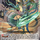 (044) Cardfight Vanguard Knights 0f Rebirth Single: Spinning Shot Dragon [D-Format] (V.1 - Rare)  Rare